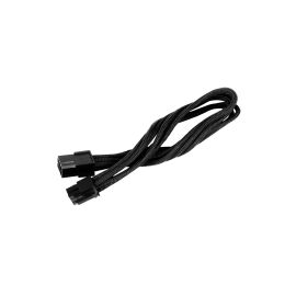 SilverStone Stromverlängerungskabel 6Pin - 6Pin PCIe Schwarz - FRI-GX47-003BDC