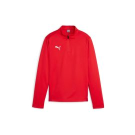 PUMA Zip Top teamGOAL Training 1/4 Jr 128, Rot - FRI-GX47-001Q04