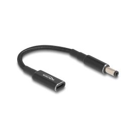 Delock Ladekabel USB-C zu 5.5 x 2.1 mm Stecker 15 cm - FRI-GX47-005TY0