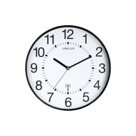 UNiLUX Wanduhr Wave Schwarz - FRI-GX47-001MCT