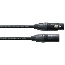 Cordial XLR-Kabel XLRm-XLRf 2.5 m, Schwarz - FRI-GX47-001R76