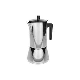 FURBER Espressokocher Chicchi 10 Tassen, Silber - FRI-GX47-000EGV
