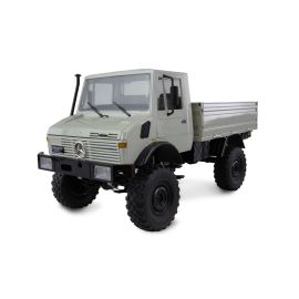 Amewi Mercedes-Benz Unimog Basic 4WD Hellgrau, RTR, 1:12 - FRI-GX47-001SHD