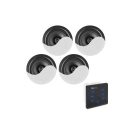 Power Dynamics Deckenlautsprecher Powerline A100B 4er-Set - FRI-GX47-003FKK