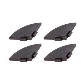 Bergo Bodenfliesen Abschlussecke zu UNIQUE Graphite, 4 Stück - FRI-GX47-000H0G