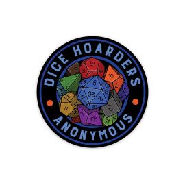Glass Staff Dice Hoarders Anon Sticker Mehrfarbig - FRI-GX47-002Z7K