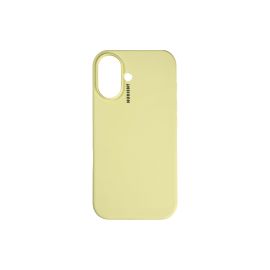 Nudient Coque arrière Base Case Magsafe iPhone 16 Plus Jaune pâle