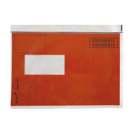 Antalis Dokumententasche C5 Druck, Fenster links, 1000 Stück, Rot - FRI-GX47-005EXF