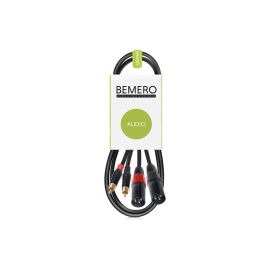 Bemero Audio-Verbindungskabel BAC2545-75BK Schwarz - FRI-GX47-0010J0