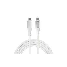 onit USB4-Kabel v2.0 Premium, USB-C - USB-C, 1 m, Weiss - FRI-GX47-001CBM