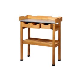 dobar Pflanzentisch aus Holz mit 3 Schubladen - FRI-GX47-005G9J
