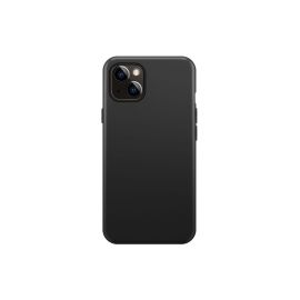Xqisit Back Cover Silicone Case AB  iPhone 14 Plus MagSafe Schwarz - FRI-GX47-0029D3