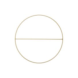 Rico Design Metallring mit Querstrebe Gold, 25 cm - FRI-GX47-002WG8