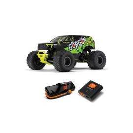 Arrma Monster Truck Gorgon MEGA 550 RWD Gelb, RTR, 1:10 - FRI-GX47-005D19