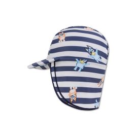 Swim Essentials UV-Mütze Bluey Gr. 2 cm, Blau gestreift - FRI-GX47-0033T2