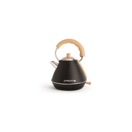 Create Wasserkocher Retro M 1 l, Schwarz - FRI-GX47-000E1T