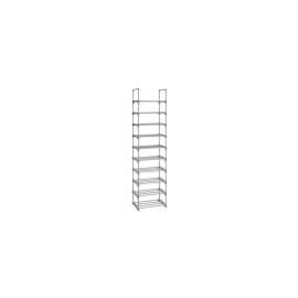 Songmics Schuhregal 30 cm x 174 cm, Grau - FRI-GX47-004502