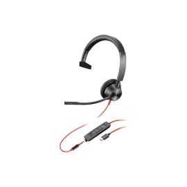 HP Headset Poly Blackwire 3315 USB-A/C, Klinke, Schwarz - FRI-GX47-003YWX