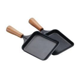 TTM Raclette-Pfännchen mit Holzgriff, 2 Stück - FRI-GX47-001AT6