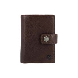 Valenta Card Wallet Leather MagSafe Luxe Chocolate - FRI-GX47-003D6Q