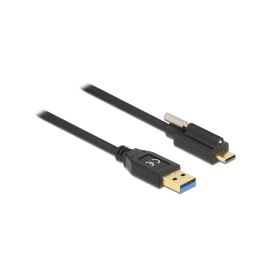 Delock USB 3.1-Kabel Schraube oben USB-A - USB-C 1.5 m - FRI-GX47-004WSH