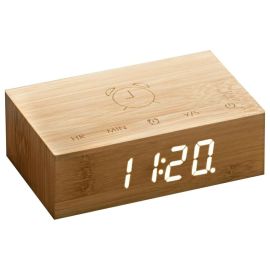 Gingko Digitalwecker Flip Click Clock Braun - FRI-GX47-000XA1