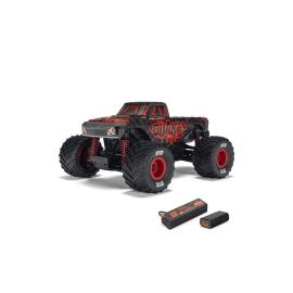 Arrma Monster Truck Quake Grom 4x4 Brushed RTR 1:16 Rot - FRI-GX47-004M46