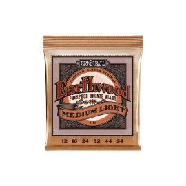 Ernie Ball Gitarrensaiten 2146 Earthwood PB – Medium Light 12-54 - FRI-GX47-002WY3