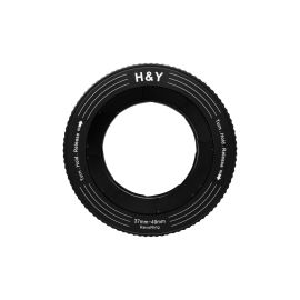 H&Y RevoRing Variable Adapter 37-49 mm für 52 mm Filter – 52 mm - FRI-GX47-007NH0