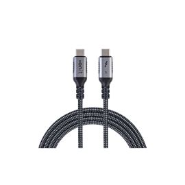 onit Thunderbolt 5-Kabel 240 W USB-C - USB-C, 0.5 m, Schwarz/Grau - FRI-GX47-000XM2