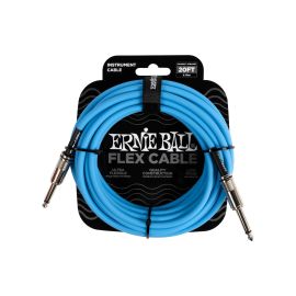 Ernie Ball Instrumentenkabel Flex 6417 – 6.09 m, Blau - FRI-GX47-005SP9