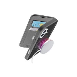 Cellular Line Book Cover Book Case iPhone 16 Black - FRI-GX47-003EGZ