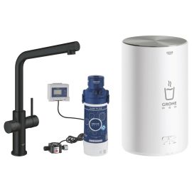 GROHE Küchenarmatur Red Duo L-Auslauf Grösse M Samt Schwarz - FRI-GX47-005NVN