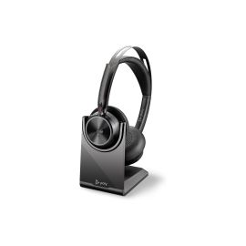 HP Headset Poly Voyager Focus 2 MS USB-C inkl. Ladestation - FRI-GX47-00159R