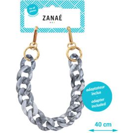ZANAÉ Phone Wristlace Turtle Grey - FRI-HN64-000HB0