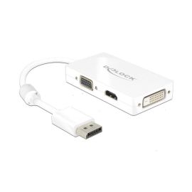 Delock Multiadapter DisplayPort - DVI-D/HDMI/VGA - FRI-GX47-0065P8