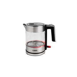 FURBER Wasserkocher Vetro 1 l, Transparent/Silber - FRI-GX47-000224