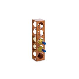 Zeller Present Weinregal Stapelbar für 5 Flaschen, Braun - FRI-GX47-001VJM