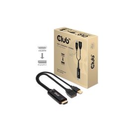 Club 3D Kabel HDMI 2.0 zu DP 1.2 4K60Hz HDMI - DisplayPort, 0.25 m - FRI-GX47-0041FD
