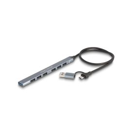 Delock USB-Hub USB-C/A - 6x USB-A 2.0/ 1x USB-A 3.0 - FRI-GX47-005DG5