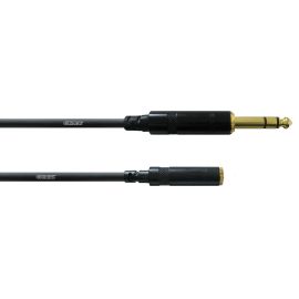 Cordial Audio-Kabel CFM 3 VY 6.3 mm Klinke - 3.5 mm Klinke 3 m - FRI-GX47-001T1T