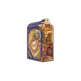 Tonecheer Magical Library – Book Nook Holzbausatz mit LED-Licht - FRI-GX47-007S7Y