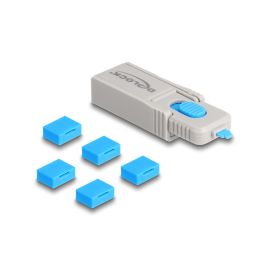 Delock USB Port Blocker Set Typ-A - FRI-GX47-002KNN