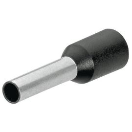 Knipex Aderendhülsen 16 x 10 mm Schwarz, 200 Stück - FRI-GX47-00123A