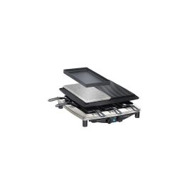 Steba Raclette RC4 Plus Deluxe Chrom Schwarz, 1450 W - FRI-GX47-00739Z