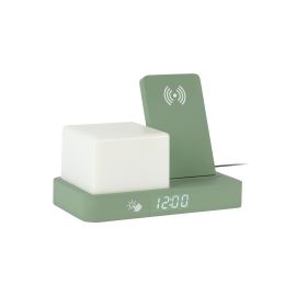 KARLSSON Wecker Retro Night Light LED Dschungel grün - FRI-GX47-002B33