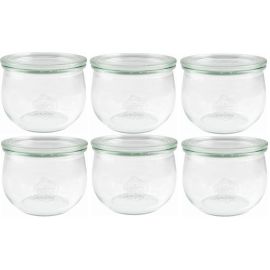 Weck Einmachglas 500 ml, 6 Stück - FRI-GX47-0050E9