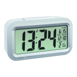 TFA Dostmann Funkwecker Lumio Plus Weiss/Silber - FRI-GX47-002SXH