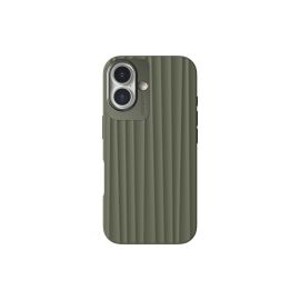 Nudient Back Cover Bold MagSafe iPhone 16 Olive Green - FRI-GX47-000X0S