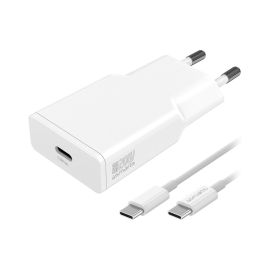 4smarts USB-Wandladegerät PDPlug Slim 20 W GaN 1C + USB-C Kabel 1,5m - FRI-GX47-000ZMF